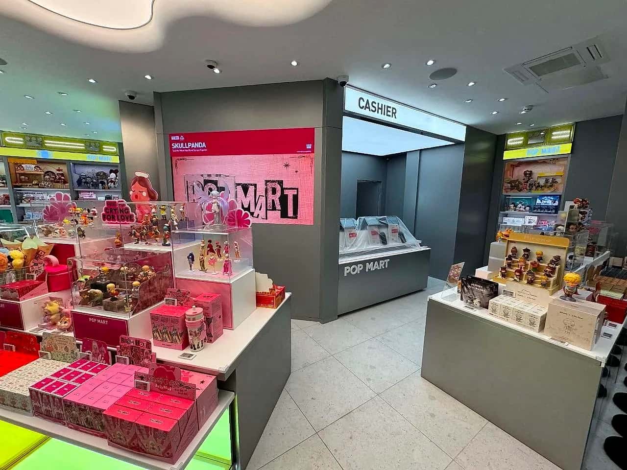 Pop Mart store fit-out in Manchester city centre (photo 10)