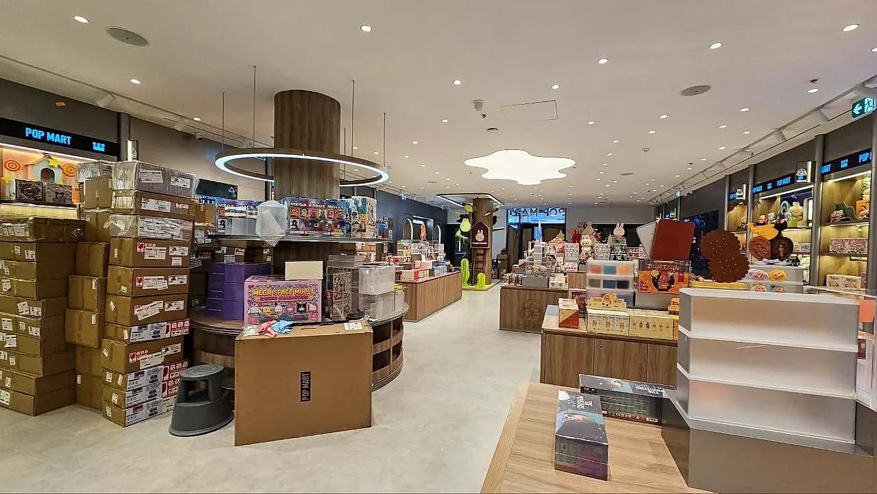 Pop Mart store fit-out at the Trafford Centre, Manchester (photo 5)