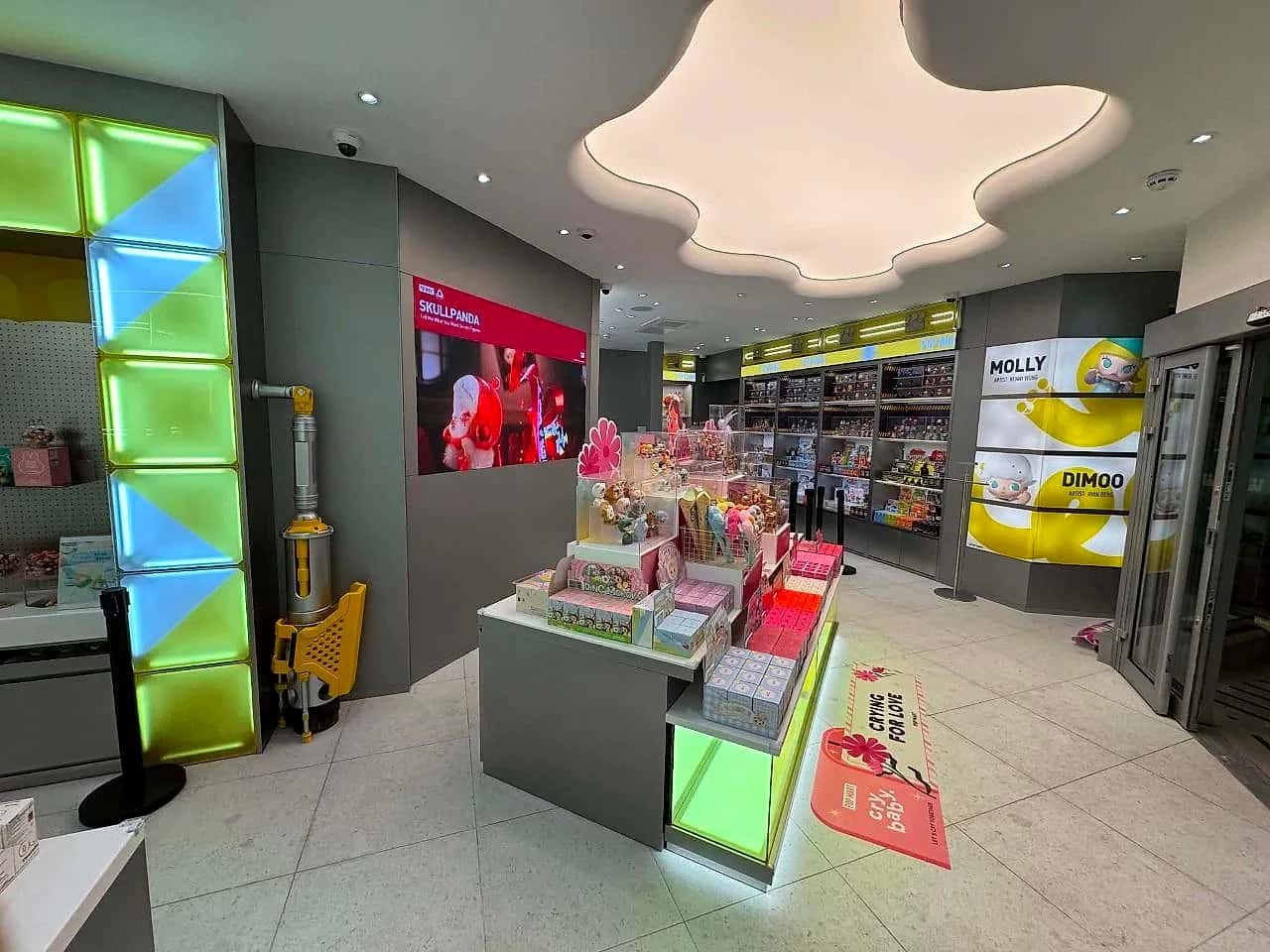 Pop Mart store fit-out in Manchester city centre (photo 8)