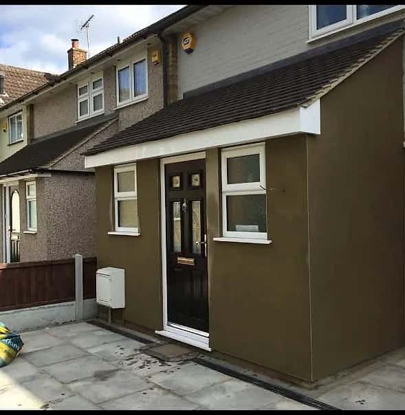 External cement rendering (photo 3)