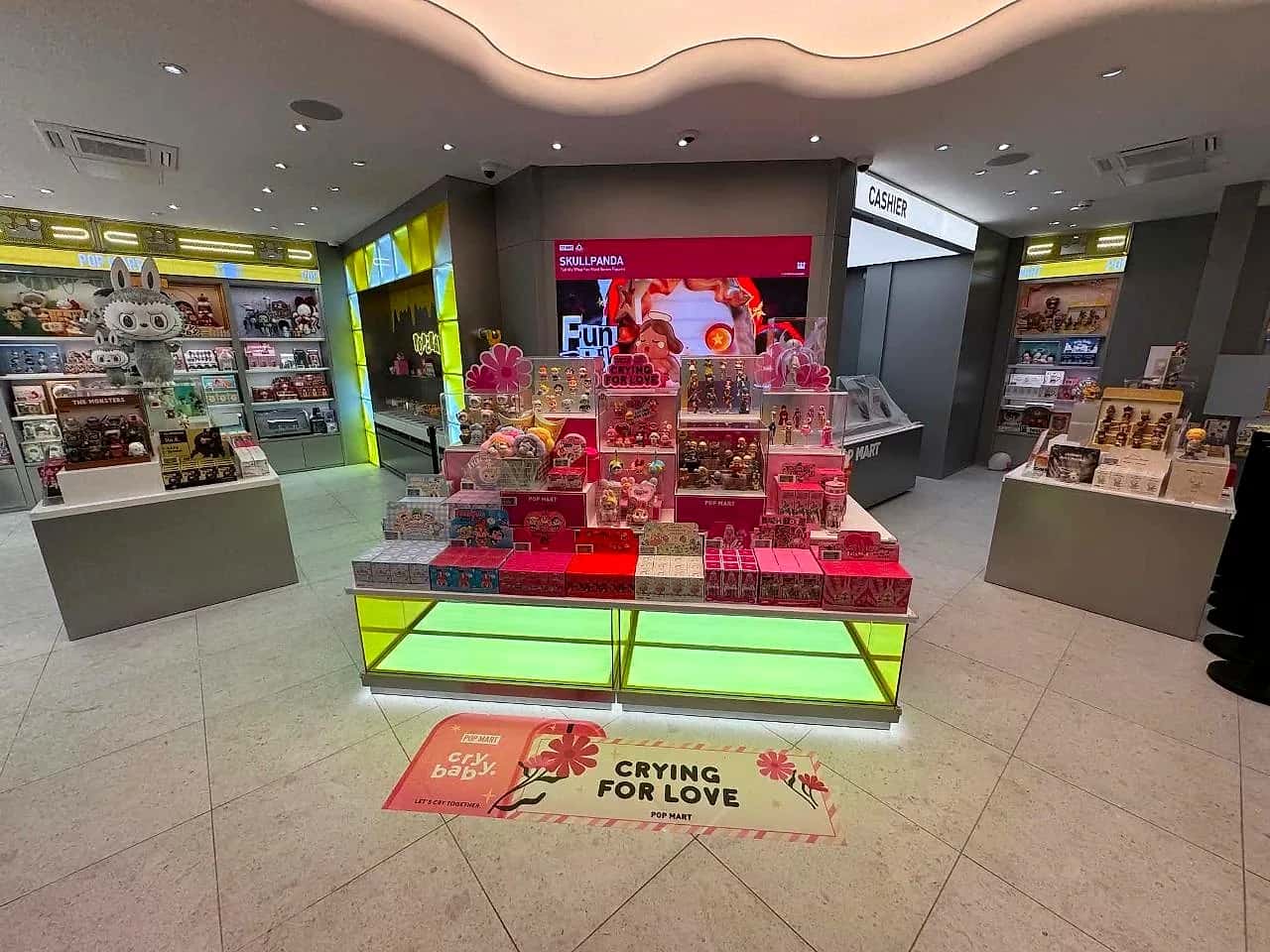 Pop Mart store fit-out in Manchester city centre (photo 13)