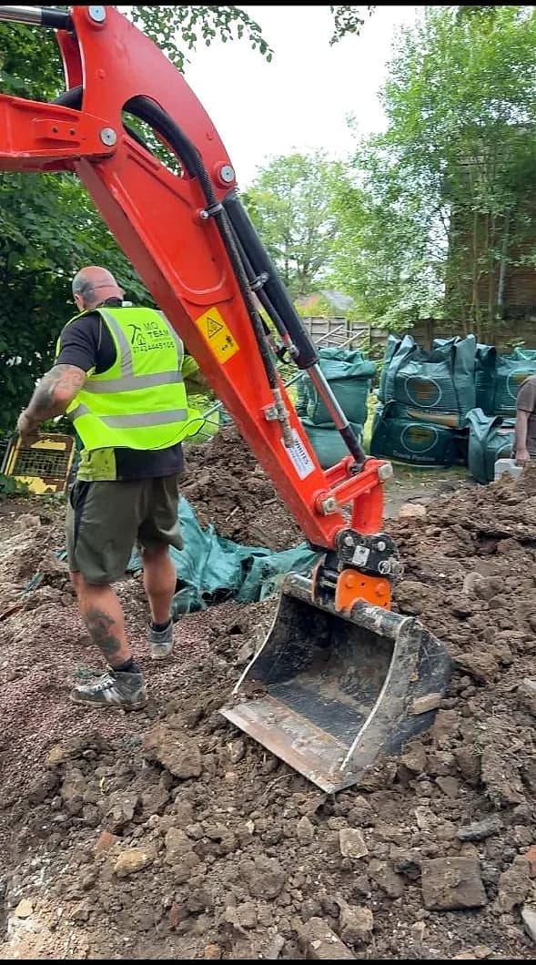 Groundworks and site preparation (photo 1)